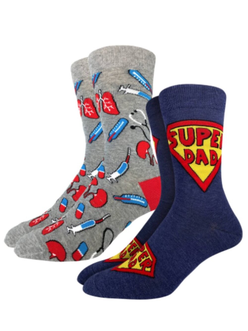 Men's Good Luck Sock Crew Socks | Medical Socks | NWT